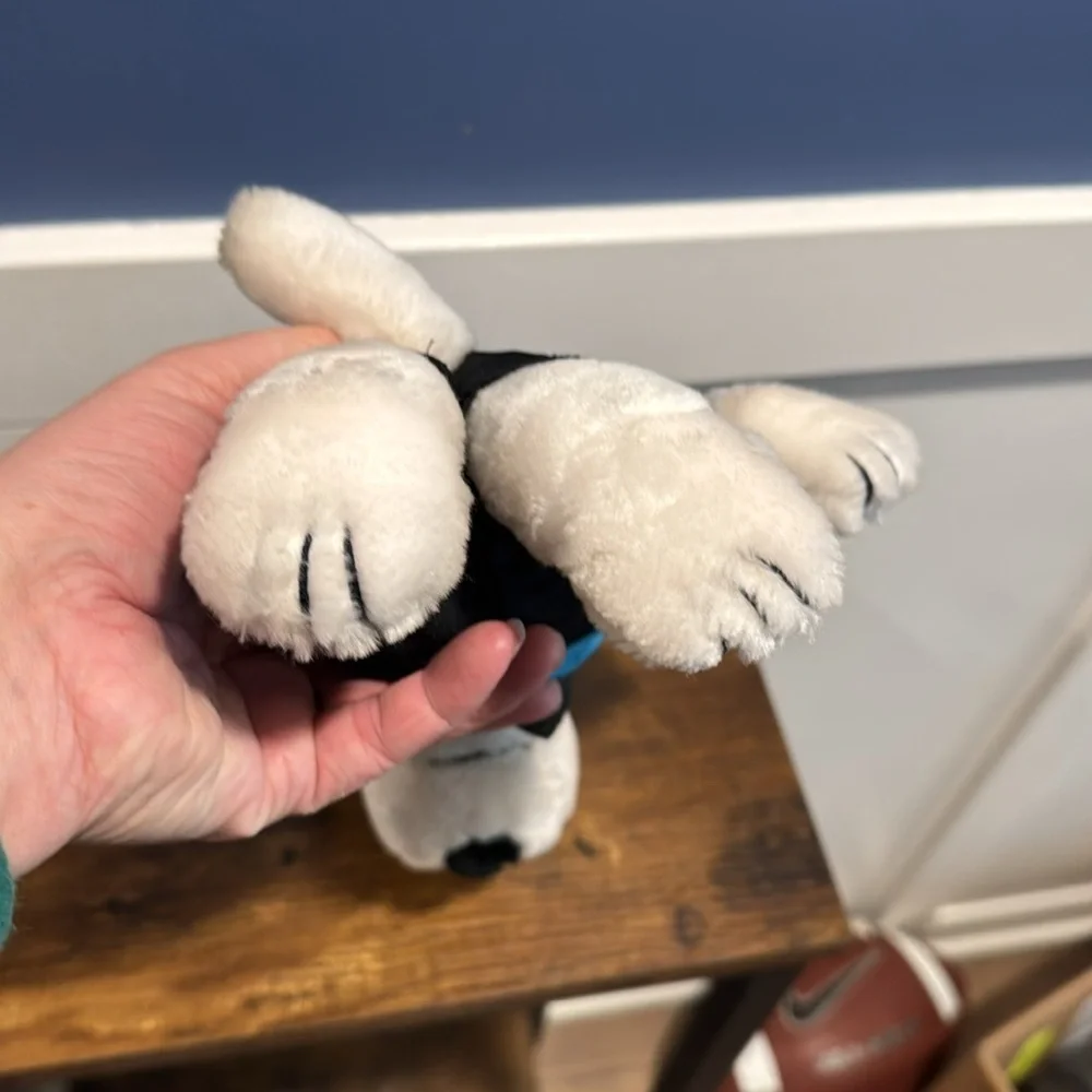 Snoopy Vintage Applause 1968 Bicycle Racing Plush Animal with tags